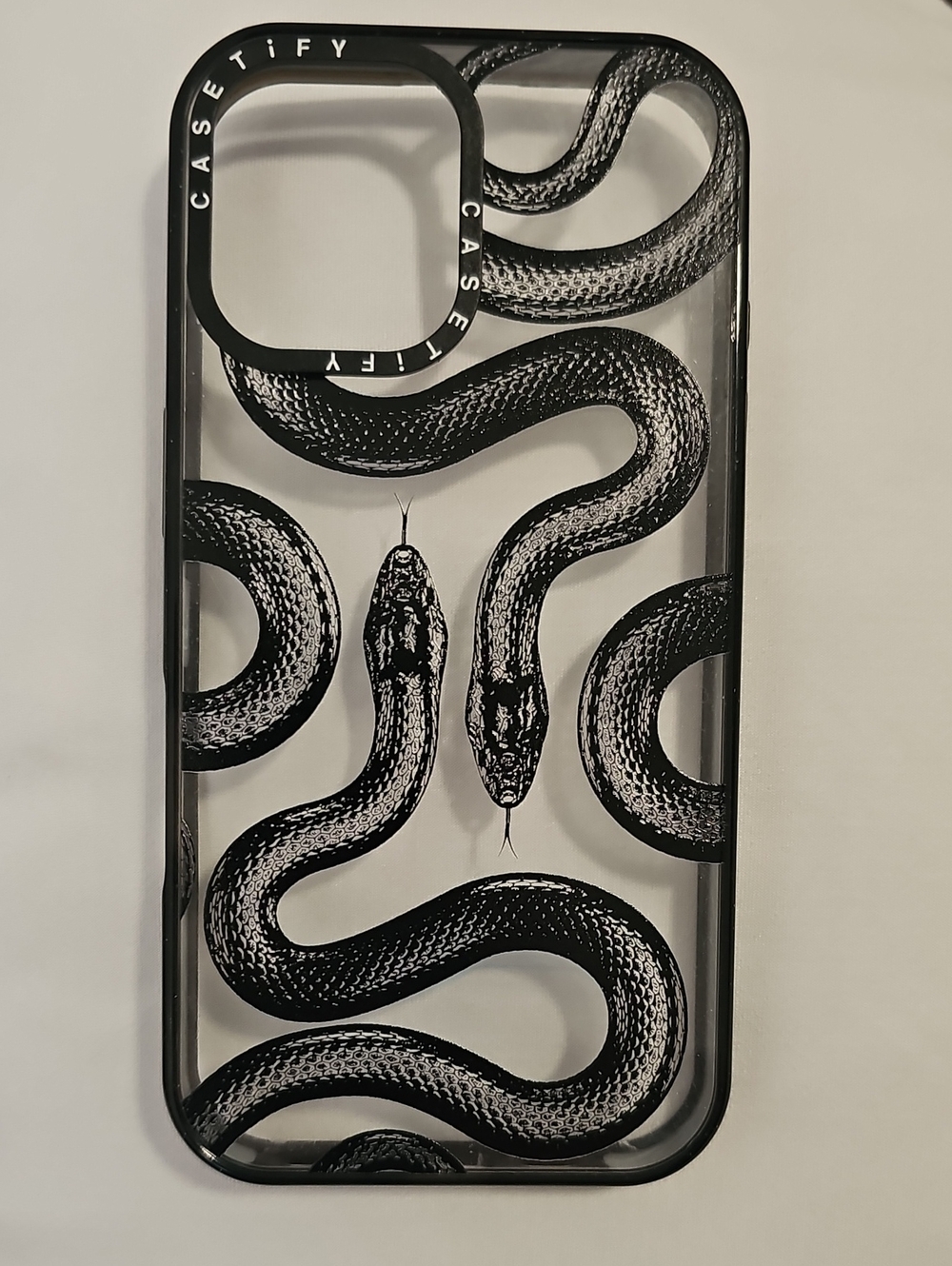 Casetify iphone 16 Black Kingsnake Impact Case